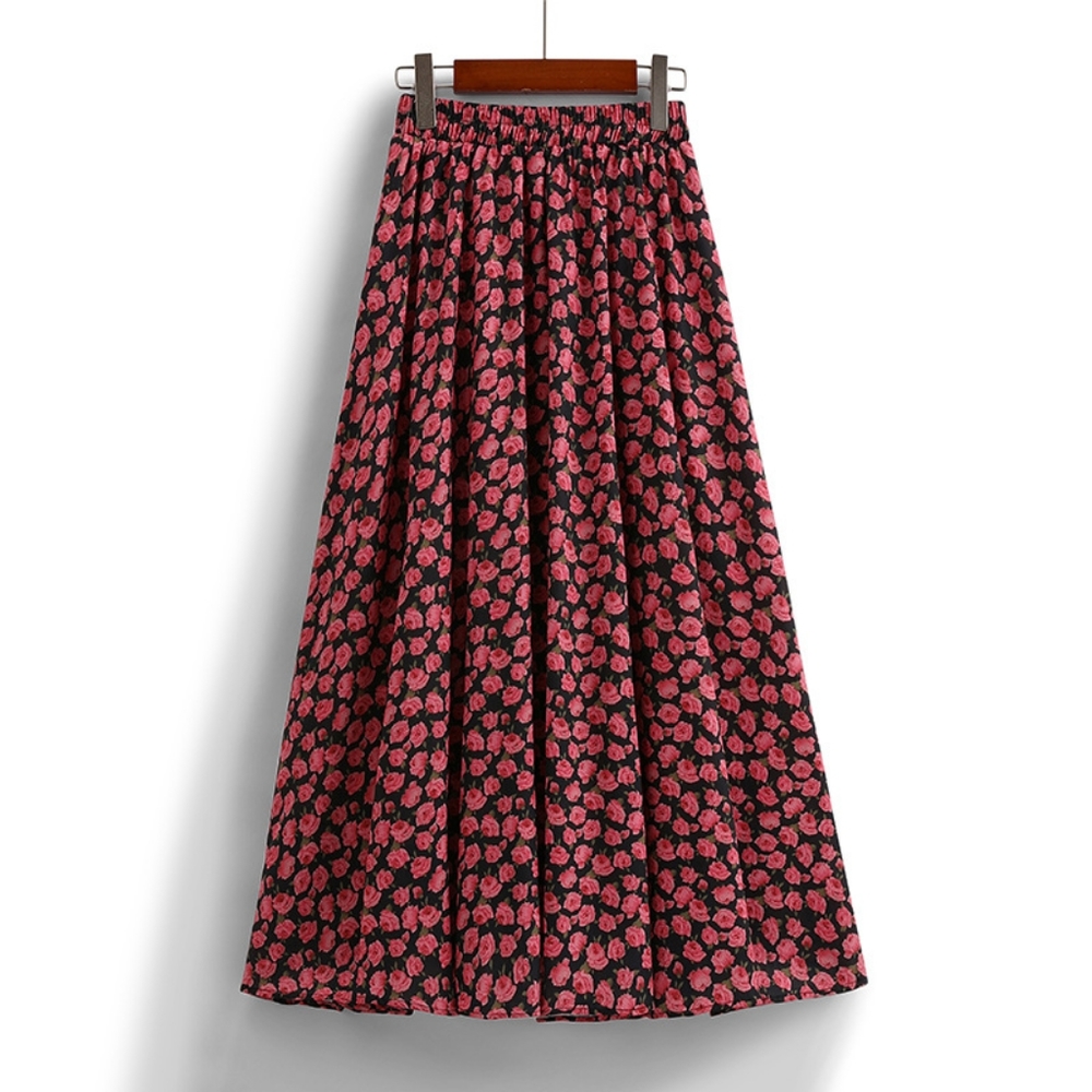 Red 🌹 Rose skirt